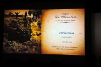 Proiezione del clip promozionale del film "La Montagna"